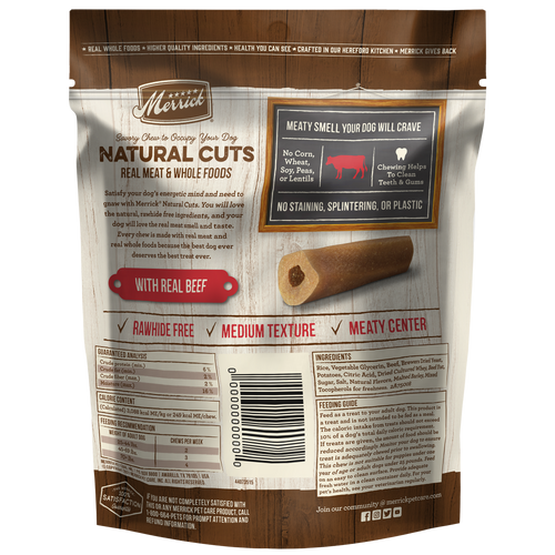 Natural Cuts with Real Beef - For Medium Dogs (25-40+ lbs)