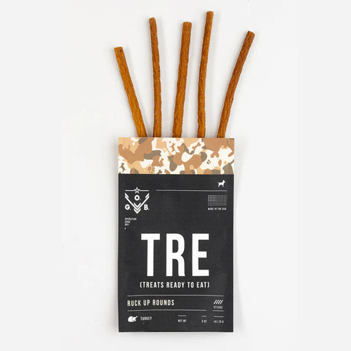 Operation Good Boy TRE: Ruck-up Rounds Turkey Jerky Dog Treats