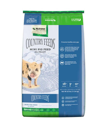 Nutrena® Country Feeds Mini Pig Feed 16%