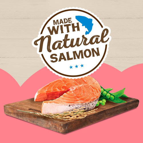 Friskies Ocean Favorites Paté With Salmon, Brown Rice & Peas Wet Cat Food