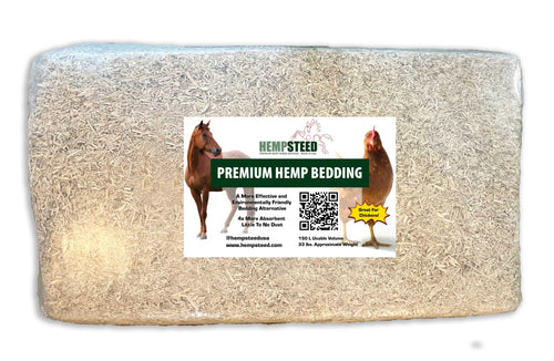 HempSteed 33 lb. Premium Hemp Bedding