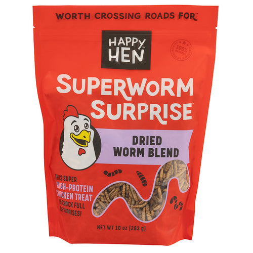 Happy Hen Superworm Surprise™ High-Protein Chicken Treat