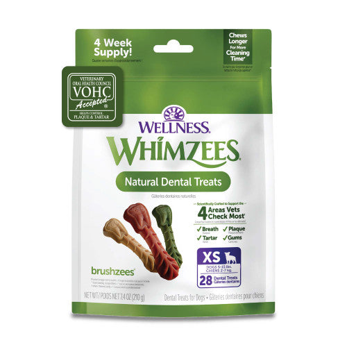 Whimzees Brusheez XXS Dog Treats